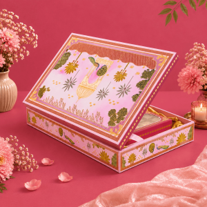 Elegant Feather – Premium Corporate Gifting Box